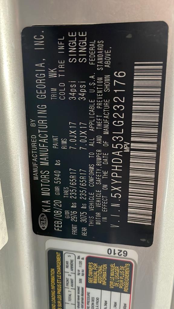 5XYPHDA53LG232176